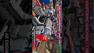 DOUBLE END PIPE CHAMFERING MACHINE / 1MINUTE~35PCS  9289622449 #shorts #short #shortvideo