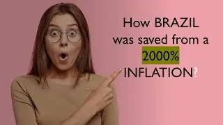 How Brazil was saved from a 2000% inflation?