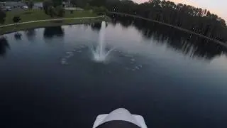FMS SuperEZ sunset flight