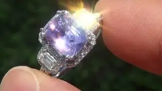 Certified Jewelry VS Natural UNHEATED Pink Sapphire Diamond 14k Engagement Ring - A141703