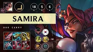 Samira ADC vs Ezreal - KR Grandmaster Patch 25.21
