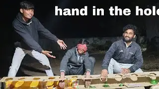Hand in the Hole 🕳️ Challenge- | जहा हाथ गया वो💩🌶️ खाना पड़ेगा | 