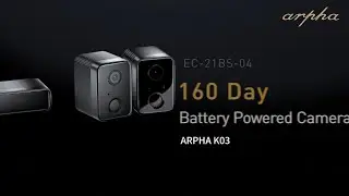 ARPHA K03 Security Camera Outdoor Wireless--Official Promo Video