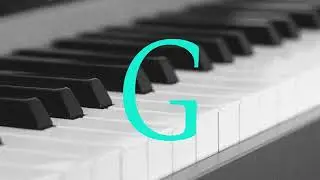 Memorize the Note G | Piano