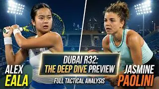 Alex Eala vs Jasmine Paolini Full Tactical Breakdown & Prediction  Dubai 2026
