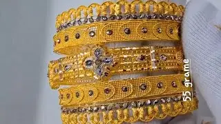 Latest Gold Bangles Design 2026 || 21K 21k Gold Bangles Designs || Stylish Gold Kangan Chori Bangles
