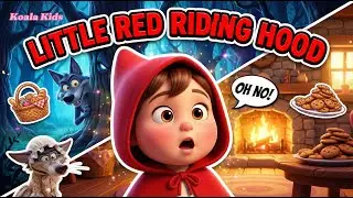 Little Red Riding Hood: 3D Animated Fairy Tale for Kids! | #englishstories #bedtimestories