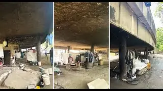 Lagos State Cracks Down on Illegal Underbridge Settlements: Occupants Evicted