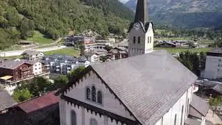 Fiesch (CH), die Glocken der Pfarrkirche - Vollgeläut
