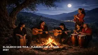 El Silencio que Toca &ndash; Flamenco Jazz fusion Duet (NEW Composition with Lyrics)