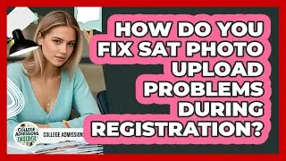 How Do You Fix SAT Photo Upload Problems During Registration? - College Admissions Insider