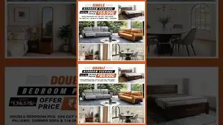 Wedding Season Offers - Set up your dream home with our Single & Double Bedroom Package Offers