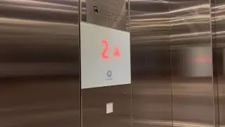 Schindler 5500 elevator at Vincom Center, Ho Chi Minh City, Vietnam
