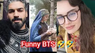Kurulusorhan funny BTS 🤣#kurulusorhan#viralvideo#1m#orhanbey#trending
