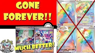 Rainbow Rares are Gone FOREVER! This is AWESOME! (HUGE Pok&eacute;mon TCG News)
