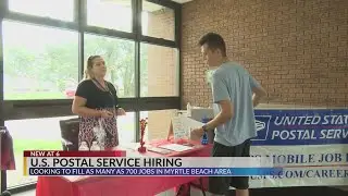 USPS hiring for over 300 jobs in Myrtle Beach