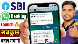 How to Activate SBI WhatsApp Banking | How to Use SBI WhatsApp Banking