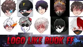 RUOK FF logo pack 16 ||TIGER FF || no password for my lovable family ⚡