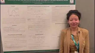 Haowei(Alice) Chen Poster on SIAM meeting Mathematics of Data Science