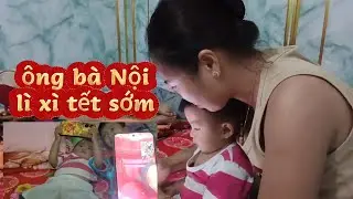 Bà ngoại dọn nhà chuẩn bị đón tết