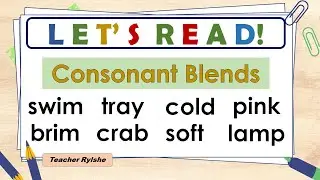 INITIAL AND FINAL CONSONANT BLENDS | LEARN TO READ CONSONANT BLENDS | PHONICS FOR KIDS