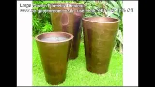 Large Garden Planters available at My-GardenRoom.co.uk