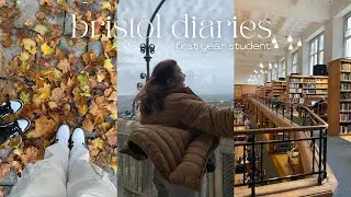 university of bristol diaries | freshers fair, suspension bridge, new shoes & guns!