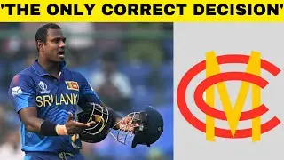 MCC says Angelo Mathews at fault for TIMED OUT dismissal vs Bangladesh | Sports Today
