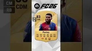 Partey's FC26 Update Card Prediction! #partey #barcelona #arsenal #ghana #fc25 #fc26 #realmadrid