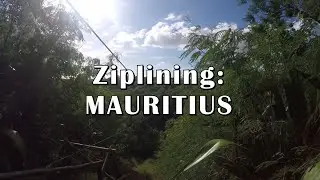 Extreme Ziplining at Casela Safari Park - MAURITIUS