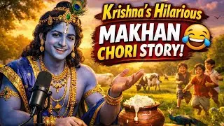 Krishna's Makhan chori story.