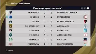 eFootball PES 2021 CLASSIFICAÇÃO E INÍCIO DA LIBERTADORES MASTER LIGA COM O CRUZEIRO