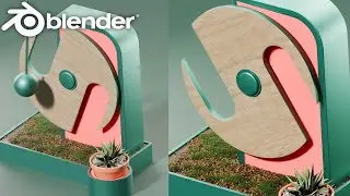 Удобный цикл вращения колеса: Blender 4.0 | Учебное пособие