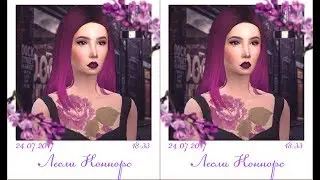 Ускоренный фотошоп Скрин из The Sims 4 Полароидное фото
