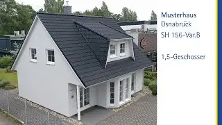 Musterhaus Osnabr&uuml;ck von ScanHaus Marlow - ein 1,5-Geschosser SH 156-Var.B