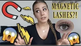 MAGNETIC LASHES! ⚡  DO THEY ACTUALLY WORK?! ⚡