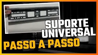SUPORTE UNIVERSAL DE PAREDE PRA TV -  COMO INSTALAR (Smart TV 55 Semp 4K LED S61 Google TV)