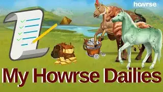 My Howrse Dailies-How to Howrse