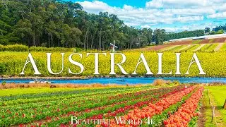 Australia 4K - Spring Wonders: Blooming Landscapes and Natural Beauty - Relaxing Piano Music