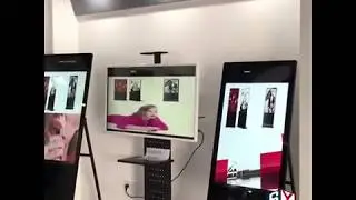 wall mounted advertising display/stand poster/foldable display