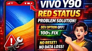 Vivo Y90 Red Status Problem Solution | Full Fix 100%