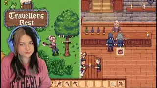 [ASMR] Cozy Gaming 😴 Running a Tavern in Travellers Rest (Crafting, Gathering, Clicking)