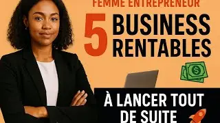 5 id&eacute;es de business rentable pour les femmes en 2025