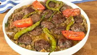 Öyle Lezzetli ANA YEMEK OLDUKİ KÖFTE İLE PAYLICANIN MÜTHİŞ UYUMU!!