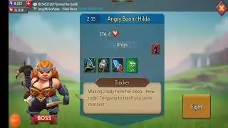 Lord's mobile Elite stage2-15 f2pl Angry Boom-Hilda Elite stage2-15