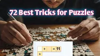 72 Best Tricks for Puzzles | SpzGPuz is live!
