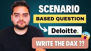 Deloitte: Обязательный вопрос по сценарию | Собеседование по Power BI 😲