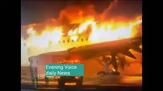 Plane Catches Fire At Japan s Tokyo Airport After Collision With Coast Guard  Jet,5 Dead