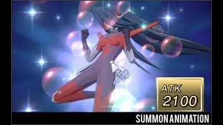 Yugioh Cross Duel - Alexis x Cyber Blader Summon Animation [4K]