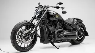 2026 Black Cruiser Bike | Powerful V-Twin Look, Premium Headlight & Massive Tyre | Full Review